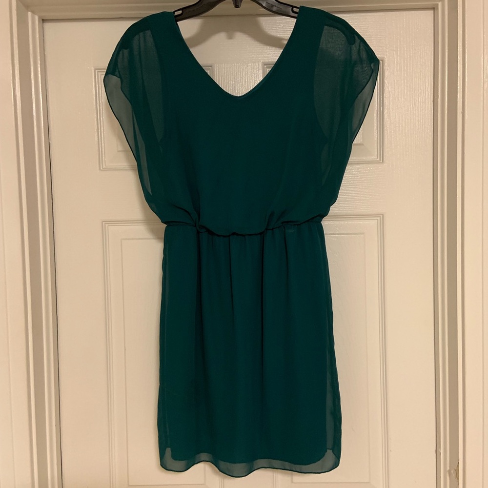 Teal Sweet Storm dress